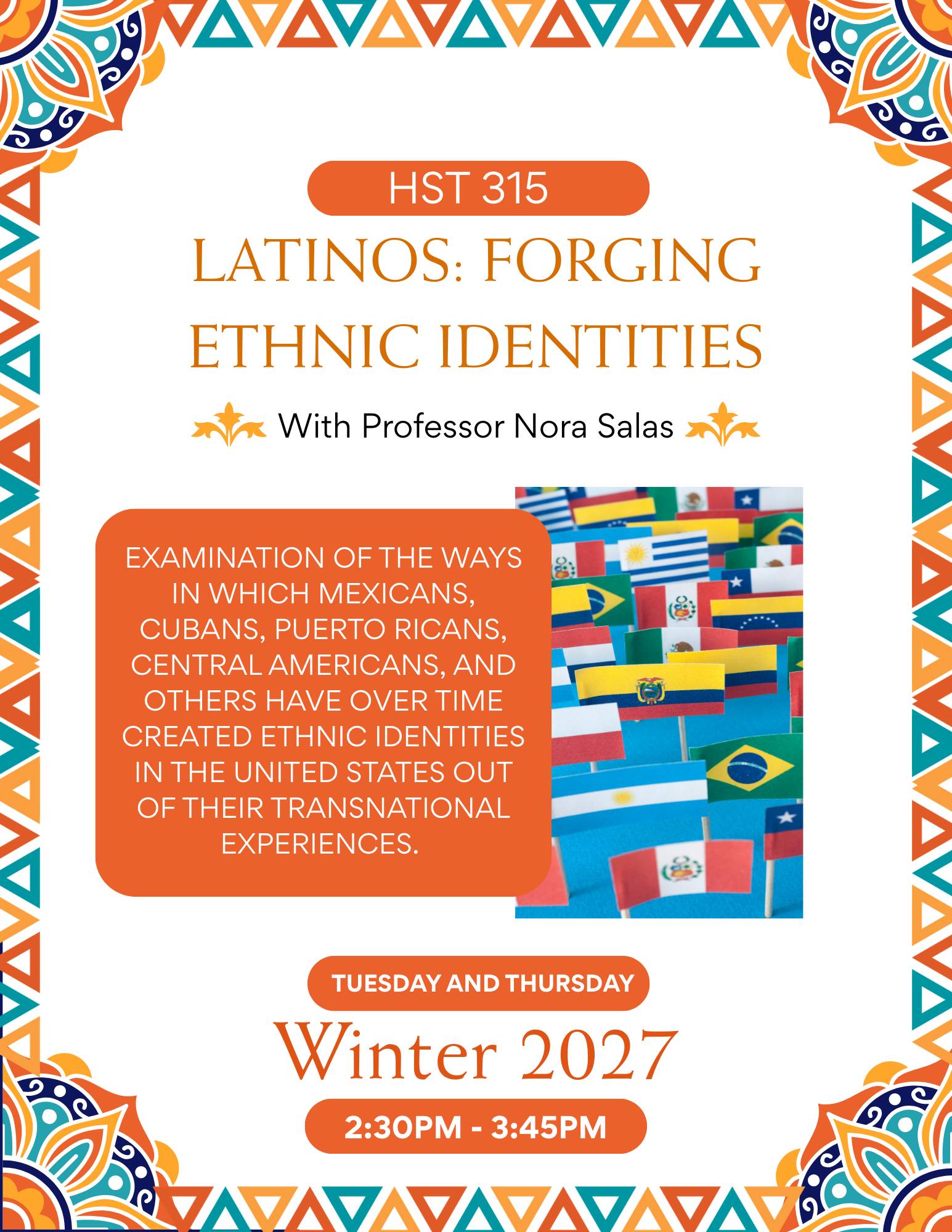 Latinos Forging Ethnic Identities